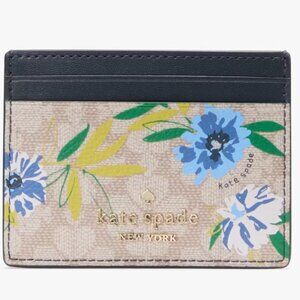 Kate Spade Madison Floral Small Slim Card Holder NWT/NIB